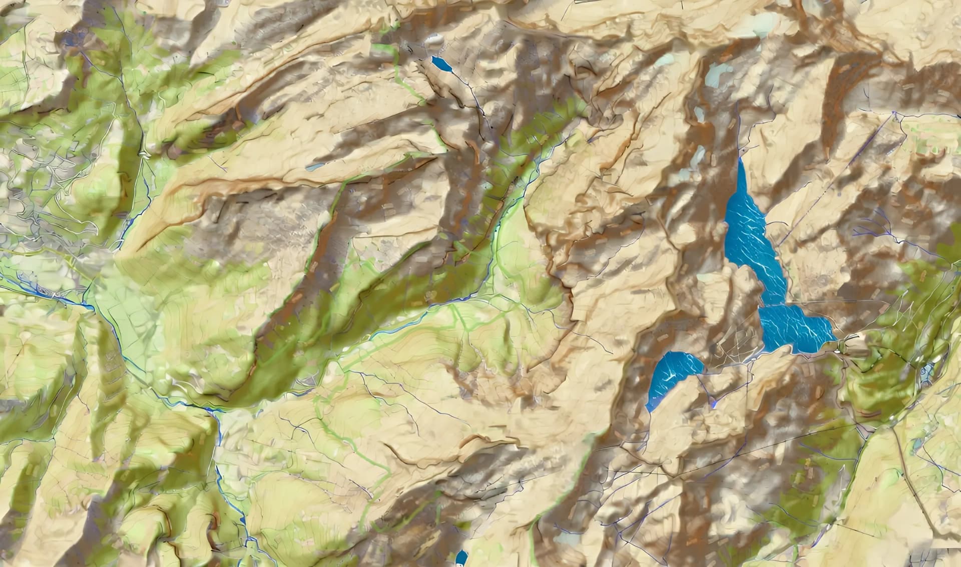 Carte du Cirque du Fer-à-Cheval
